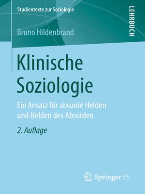 cover image of Klinische Soziologie